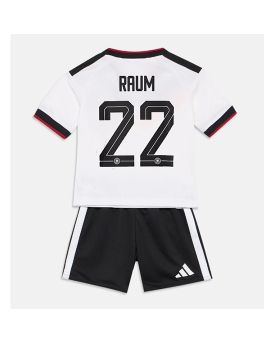 Billige Fotballdrakt Tyskland David Raum #22 Replika Hjemmedraktsett Barn VM 2026 Kortermet (med bukser)